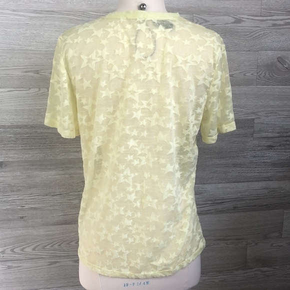 Vero Moda Sheer Short Sleeve Tee Stars - Picture 3 of 8